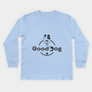 The world of dogs Kids Long Sleeve T-Shirt